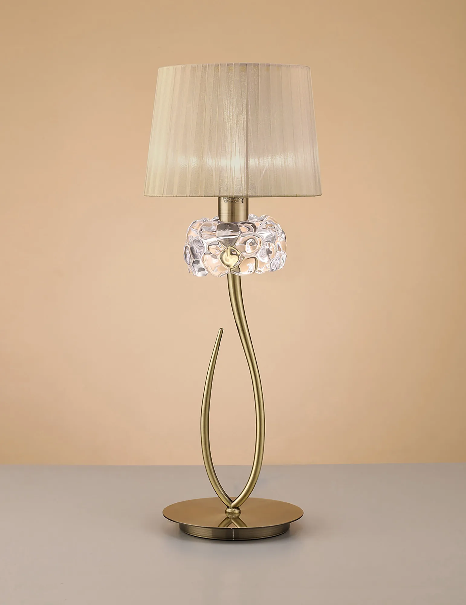 Loewe Antique Brass-Soft Bronze Table Lamps Mantra Shaded Table Lamps Loewe Antique Brass-Soft Bronze Table Lamps Mantra Shaded Table Lamps
